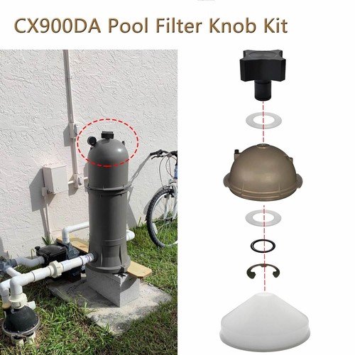 CX900DA CX900G Pool Filter Locking Knob O-ring for Hayward C9002(S) C1200 C751 - Picture 6 of 12