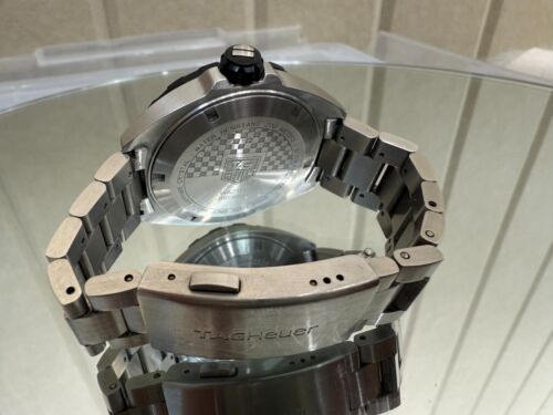Tag Heuer Formula 1 Date Silver Mens Watch Sapphire Glass 423948 - Bild 5 von 5