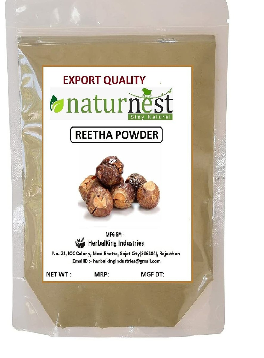 Poudre Ayurvédique Indienne Réetha Amla Shikakai - Pure, Naturelle, Contre Pellicules - Neuf, Expi 01/2027