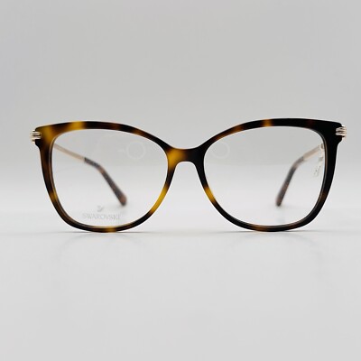 Swarovski Brille Damen oval braun gold STRASS Mod. SK 5316 NEU