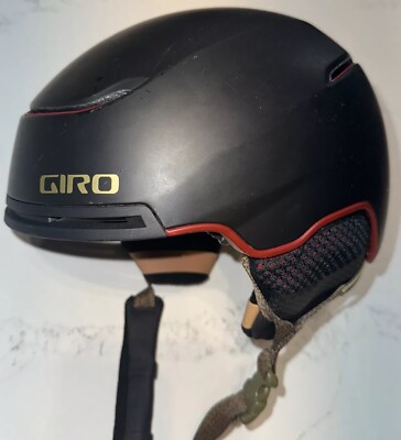 Giro Jackson Mips Snow Ski Helmet Adult Small Matte Black/Red