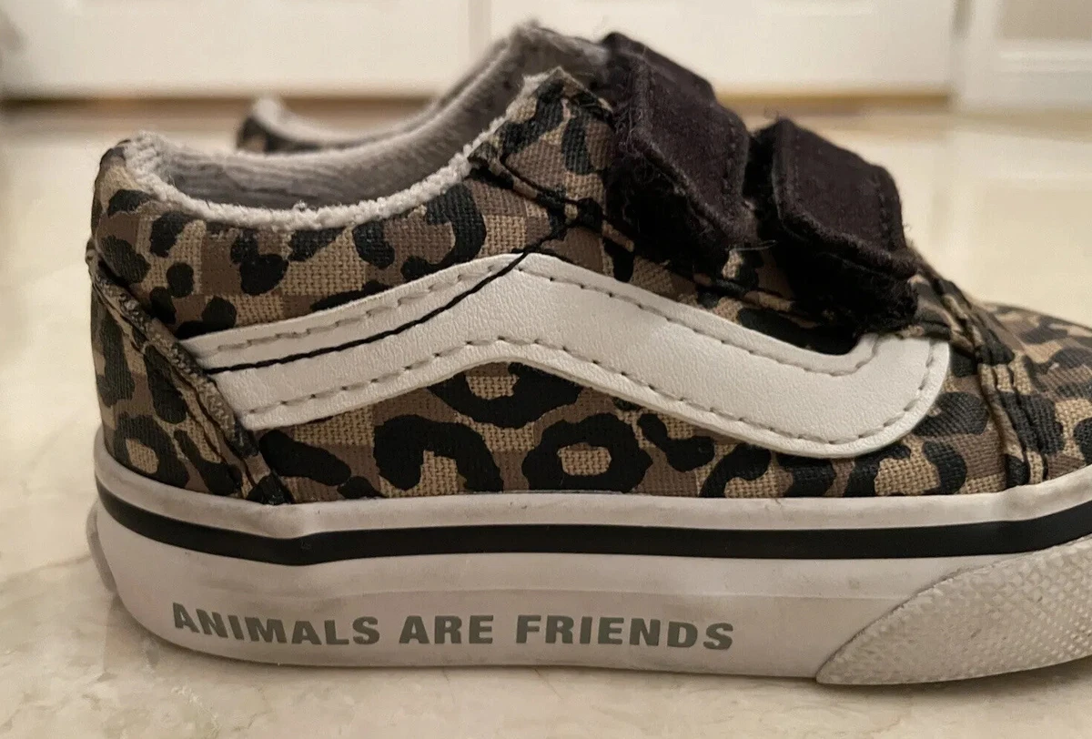 Toddler on sale vans leopard