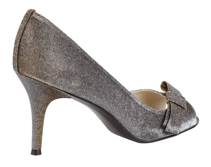 Stuart Weitzman Poco Pirita Arco Punta Abierta Tacón Noche Bomba Talla 10.5 NUEVO Foto 3 de 4