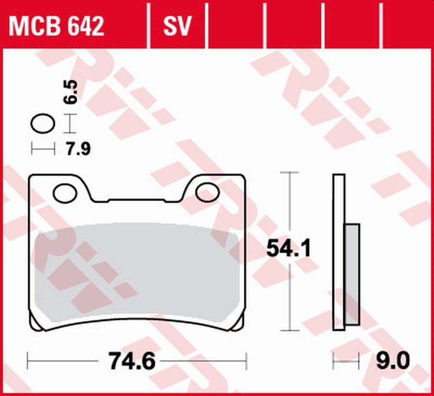 ZF plaquettes de frein KH123 avec garniture organique pour un freinage progressif et doux