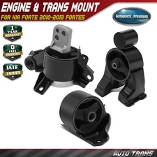 3x Auto Trans Engine Motor & Transmission Mount for Kia Forte 2010-2013 Forte5