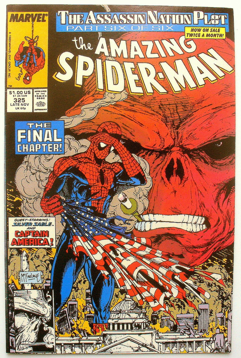 POWERS comics アメコミ Amazing Spiderman #325 - Red Skull - Collector's Issue