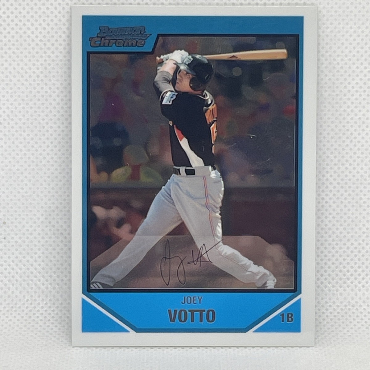 2007 JOEY VOTTO BOWMAN CHROME DRAFT PICKS BDPP98 PROSPECT