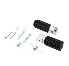 Repose/cale pied pour moto yamaha pw50 plat noir (pr)