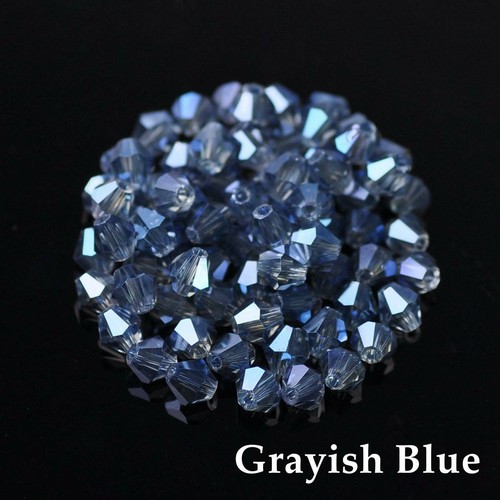 3mm 4mm 6mm 8mm Doppelkegel/Bicone Facettiert Kristall Glas Lose Perlen - Bild 22 von 72