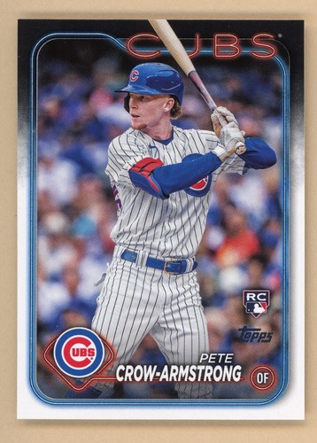 2024 Topps Series 2 - Pete Crow - Armstrong RC #407 - Chicago Cubs (Lot of 30x)