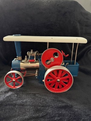 Wilesco D405 TOY STEAM ENGINE TRACTOR OPEN BOX- Old Smoky- MADE IN GERMANY VTG