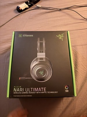 Razer Nari Ultimate Wireless Gaming Headset + OVP + USB-Dongle
