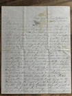 Civil War Letter -  Battle of Laurel Hill - Excellent Content- Aug 23, 1861