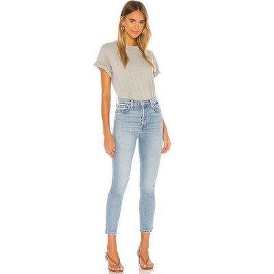 Levi's Re/Done Originals 90s High Rise Ankle Crop Hazey Indigo Size 26 NEW NWT