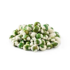 Wasabi Coated Green Peas (3 LBS) - Vegan, Crunchy & Spicy, Premium Quality, Rese