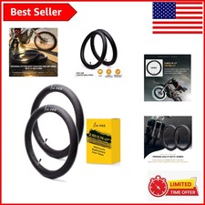 High-Performance 2-Pack Inner Tubes 2.50/2.75-17 - Ideal for 110cc  140cc Bikes