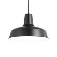 Pendelleuchte Moby SP1, E27, Schwarz