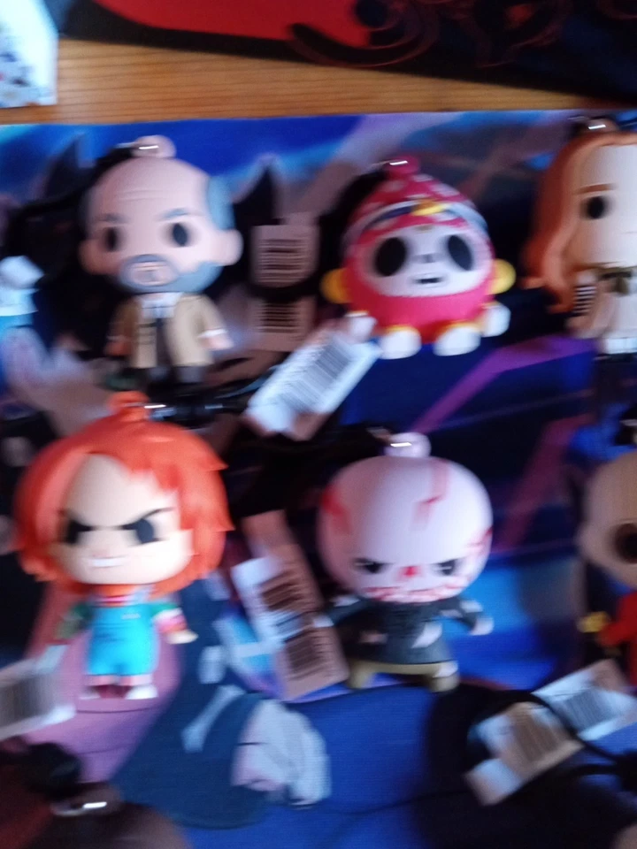 Universal Horror Serie 4 Figura Bolsa Mochila Clip Lote De 8 R.J, Loomis, Megan Foto 2 de 4