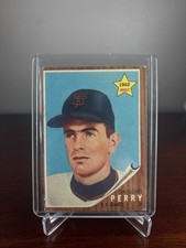 Topps 1962 Gaylord Perry Rookie San Francisco Giants #199 Baseball Card. rookie card picture