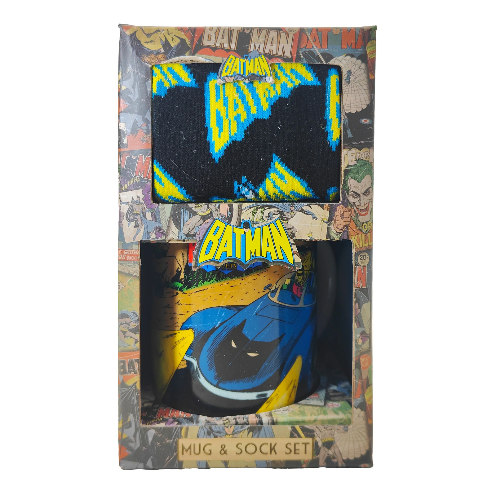 BB Designs DC Comics Batman Ceramic Mug and Sock Gift Set