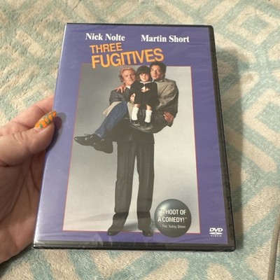 NEW*** Three Fugitives OOP DVD 1989 Nick Nolte Martin Short James Earl Jones