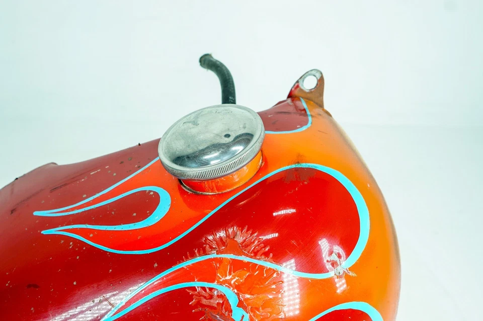 Harley Electra Glide Touring 80 Depósito de tanque de gasolina derecho abolladura arañazos 1353 Foto 2 de 4