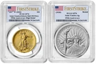 Pre - 2026 W Saint-Gaudens Gold Coin & Silver Medal Set PCGS SP70 FS W/OGP #2