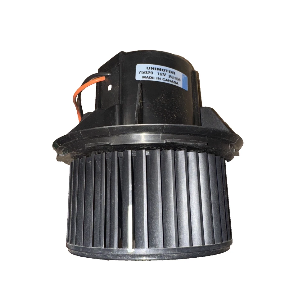 75029 UniMotor Blower Motor New for Mercedes C Class E C230 E350 - Image 2 of 3