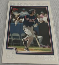 2004 Topps Series 2 Baseball Adam LaRoche Atlanta Braves base card #395