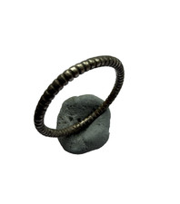 Ancient Roman or Byzantine Silver Ring 3rd–6th Century AD