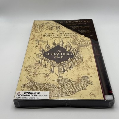 Harry Potter Marauders Map & Wand Interactive Footprints Light Sounds Universal