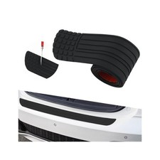 Cuttable Rear Bumper Protector for Car,40.35x3.3 Trunk Bumper Guards with Ant...