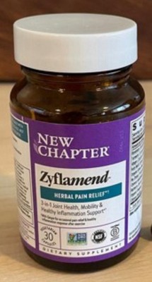 New Chapter Zyflamend Whole Body Pain Relif Supplement Capsules - 60 Count