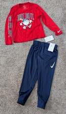 NWT NIKE Size 6 Athletic Jogger Pants  Athletic Baseball Shirt
