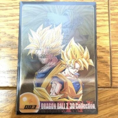 Son Goku Super Saiyan 3 Kakarot Dragon Ball Z Akira Toriyama Card 3D Card