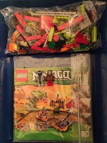 LEGO NINJAGO: Spinner Battle Arena (9456) 99.5% complete just no stickers 