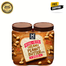 Member's Mark Natural Creamy Peanut Butter, 40 oz., 2 pk.