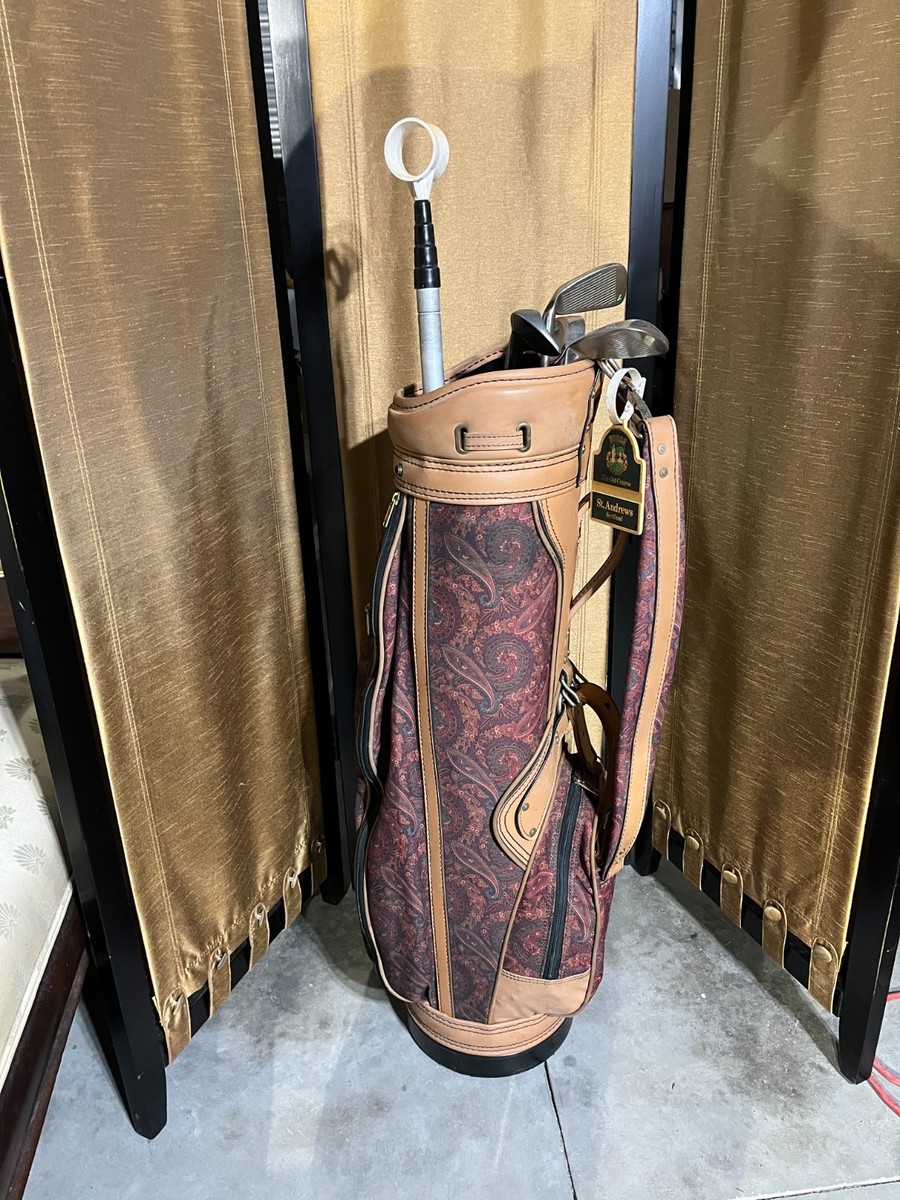 BURTONレディースキャディバッグ　軽量2．２kg, made in USA. vintage burton golf bag w/ ladies clubs and golf guard | eBay