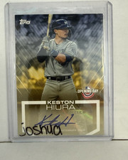Topps 2020 Opening Day Autographs Keston Hiura Auto #ODA-KH Brewers MLB Card