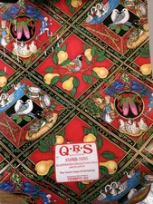 QRS Illustrated Collector Roll 1995 🎄 12 Days Of Christmas Player Piano Roll
