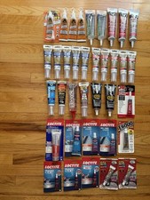Silicone Adhesive Sealants Indoor/Outdoor Assorted Brands Lot Of 36