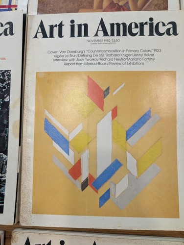 Art In America Magazine, 12 Issues, From 1981, 1982, 1983, Free Shipping - Picture 6 of 13