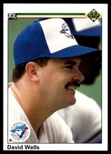 1990 Upper Deck David Wells Toronto Blue Jays #30