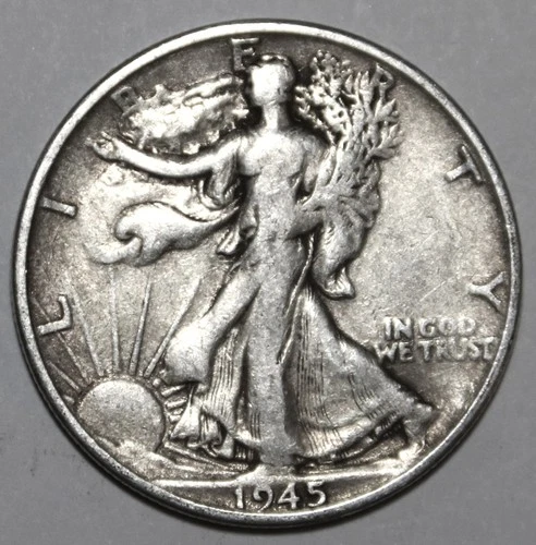 1945-S Walking Liberty Half Dollar - Very Fine - #0936EC
