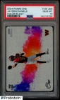 2024 Panini One Metal Color Blast #CBJDS Jayden Daniels RC Rookie SSP PSA 10