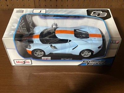 Maisto 2017 Ford GT Special Edition Maßstab 1:18 Diecast Modellauto blau orange