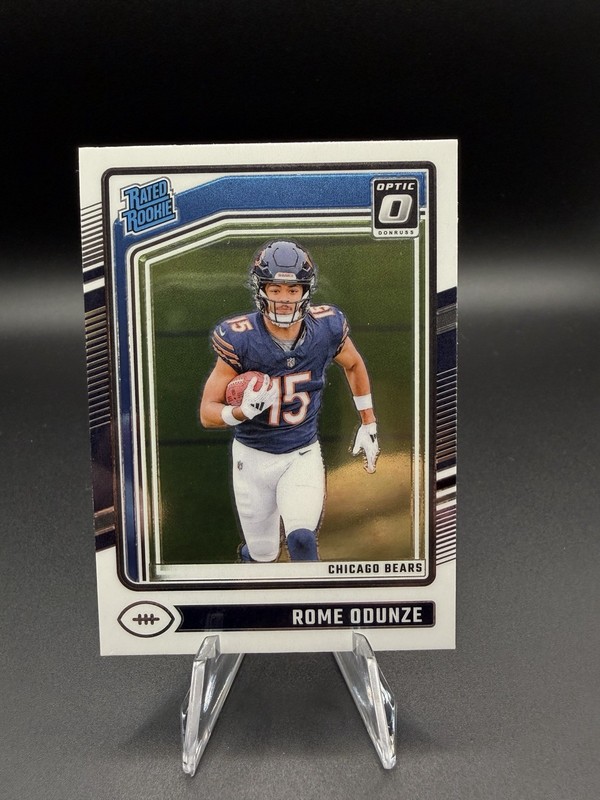 2024 Panini Donruss Optic - Rated Rookie Rome Odunze #286 (RC)