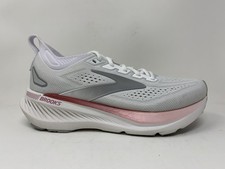 Women's Brooks Glycerin GTS 23, White/Harbor Mist/Metallic, 8.5 B Medium US