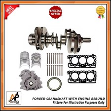FORGED CRANKSHAFT + ENGINE REBUILD KIT FITS RANGE ROVER SPORT 3.0D V6 DIESEL NEW