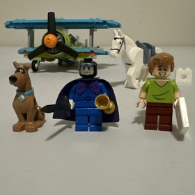 LEGO Scooby-Doo: Mystery Plane Adventures (75901) Missing Pumpkin Head & Manual